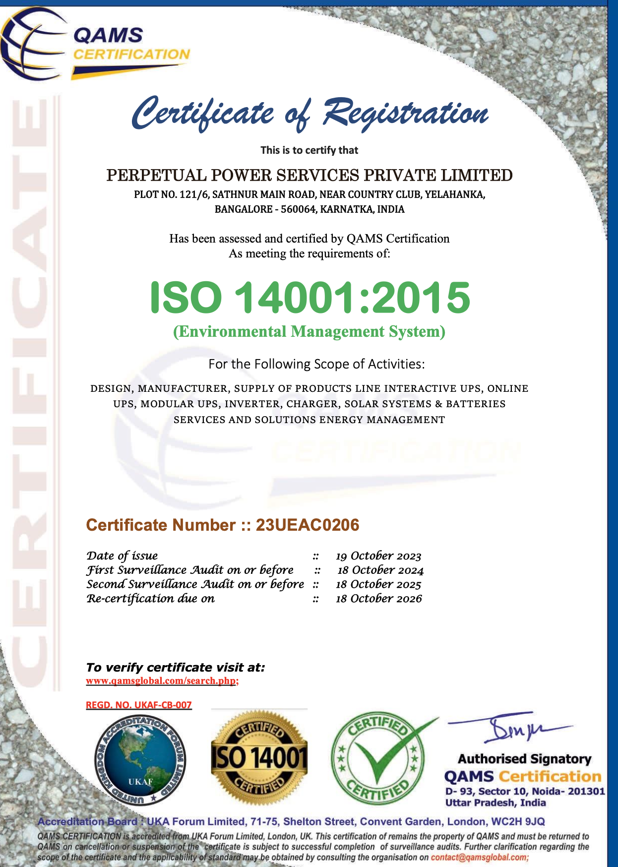 ISO 14001:2015